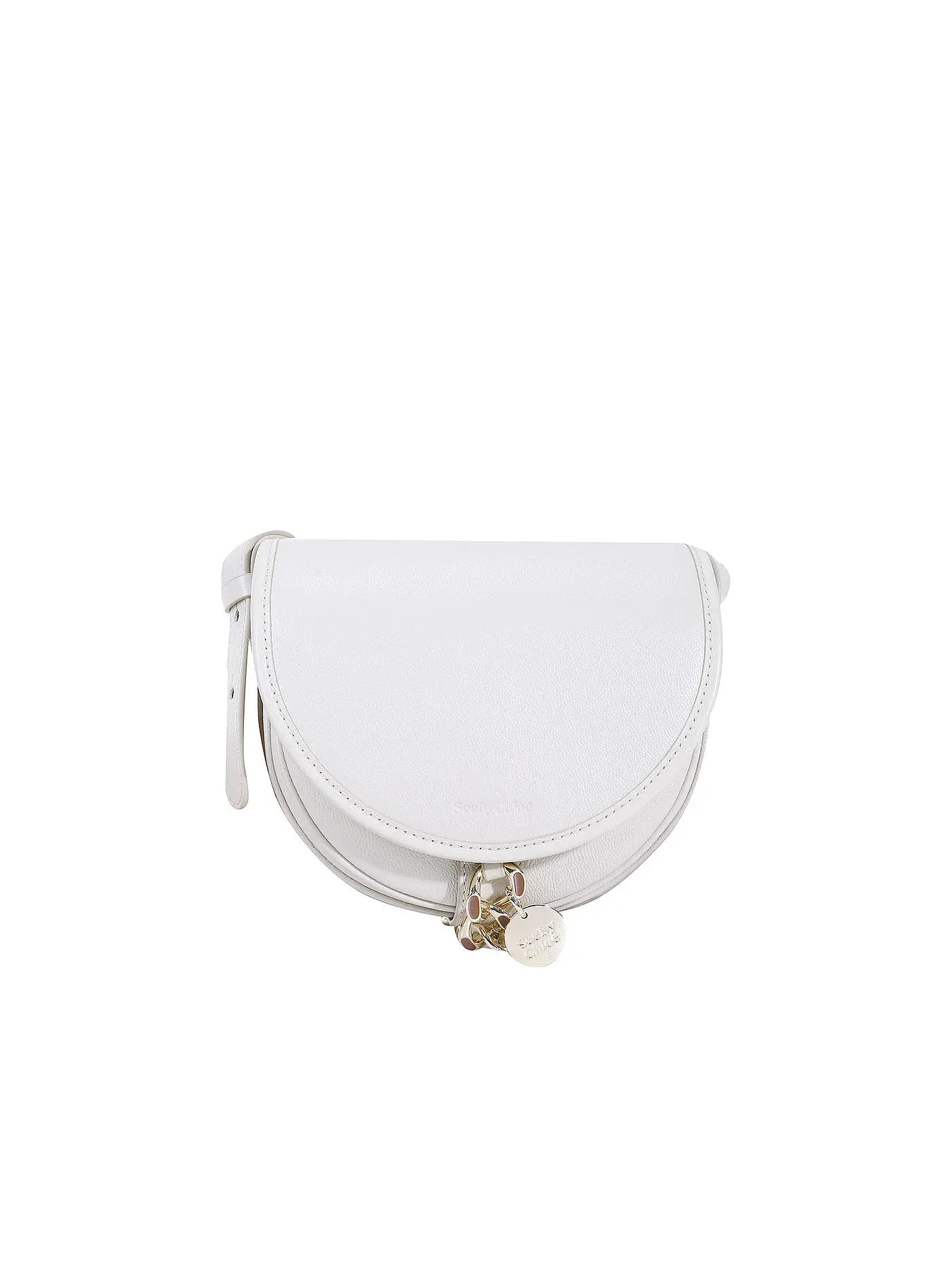 SEE BY CHLOE | Ledertasche - Umhängetasche Mara | beige